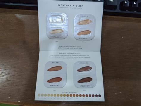 westman atelier foundation samples.